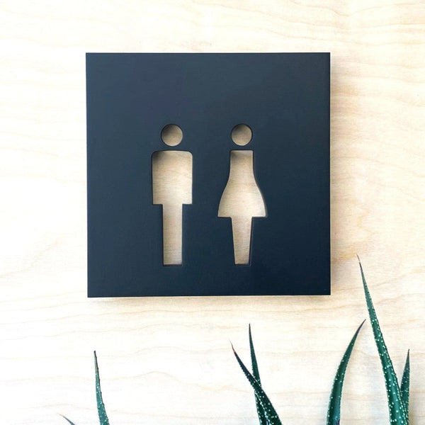 How to Use Plaques to Label Restrooms or Rooms