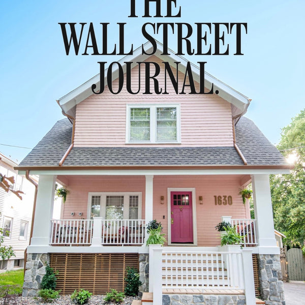 How a Pink House in Halifax Made Faux Stone Look Chic— And Got The Wall Street Journal’s Recognition!
