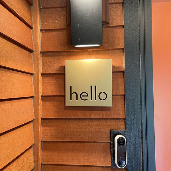 How to Choose the Perfect Welcome Sign for Your Home