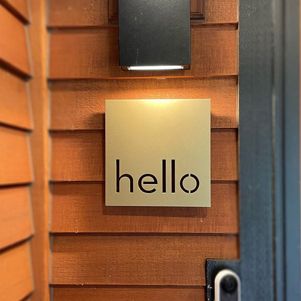 Why a Modern House Numbers Gift Card is the Ideal Present