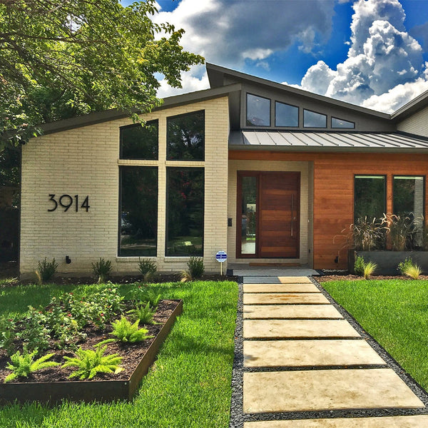 How to Choose the Best Location for Your Modern House Numbers