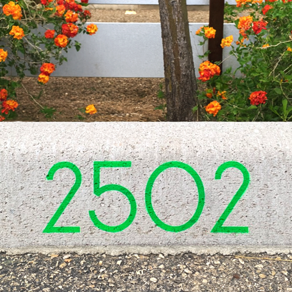 How to Install Your Modern Curb Stencil for a Bold, Stand Out Finish