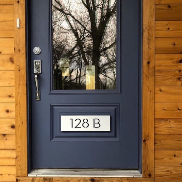Modern Door Number Fonts: Stylish Address Ideas