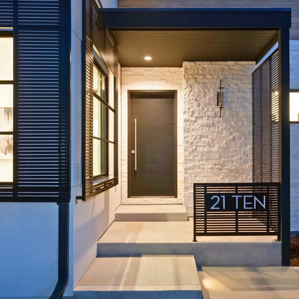 How to Match Numbers with Your Home Style