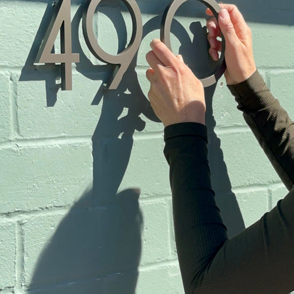 House Number Mounting Hardware: Types & Installation