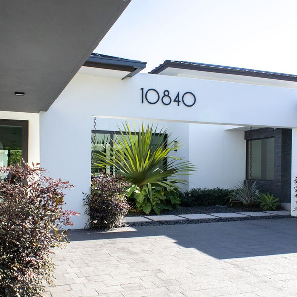 House Number Ideas: Modern Designs & Curb Appeal Tips