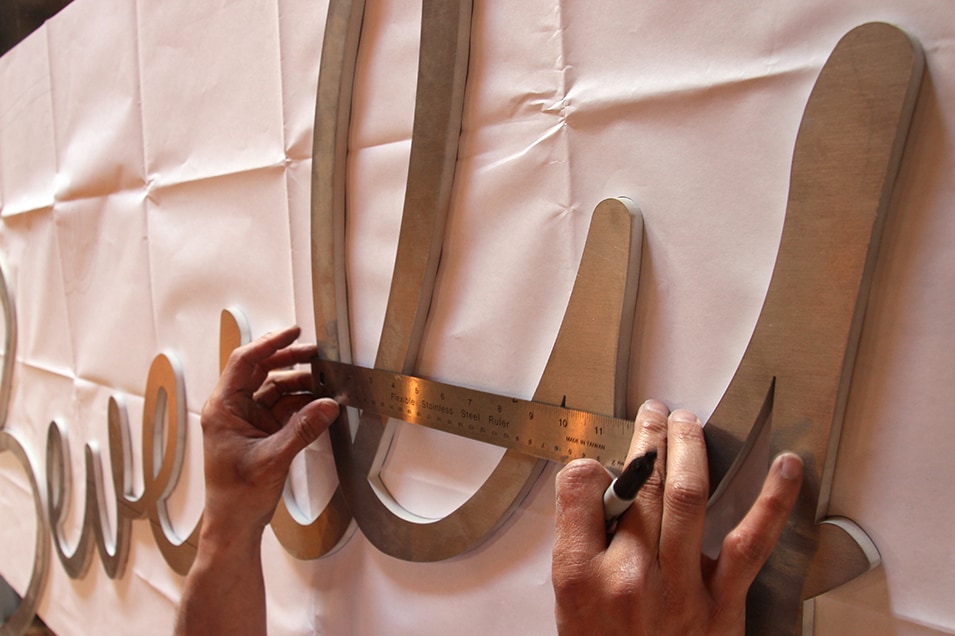 Who We Make Modern House Numbers For